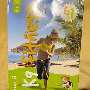 K9 fitness pack 6 in 1 hand free dog walking pack